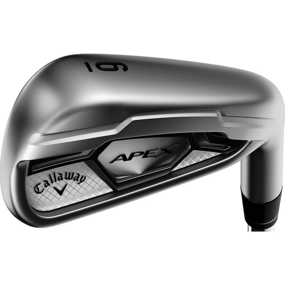 Apex CF 16 4-PW, AW Iron Set with Steel Shafts