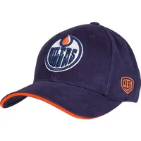 Men's Raised Replica Edmonton Oilers Cap