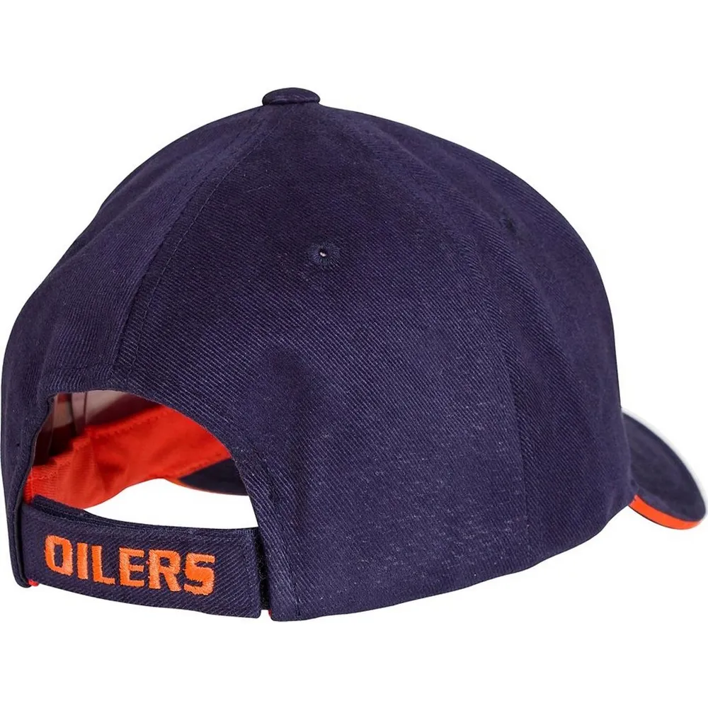 Men's Raised Replica Edmonton Oilers Cap