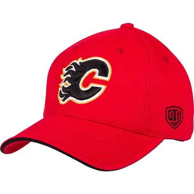 Men's Raised Replica Calgary Flames Cap