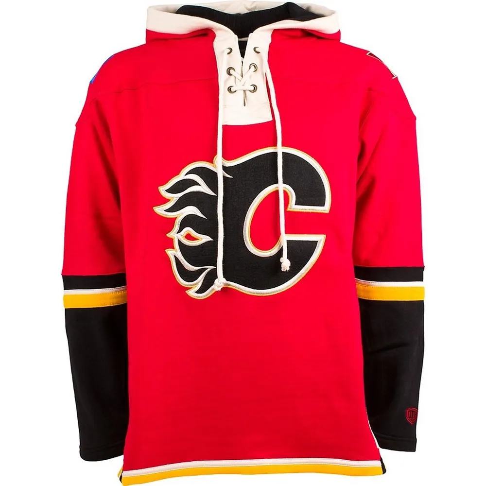 Men's Lacer Calgary Flames Fleece Pullover