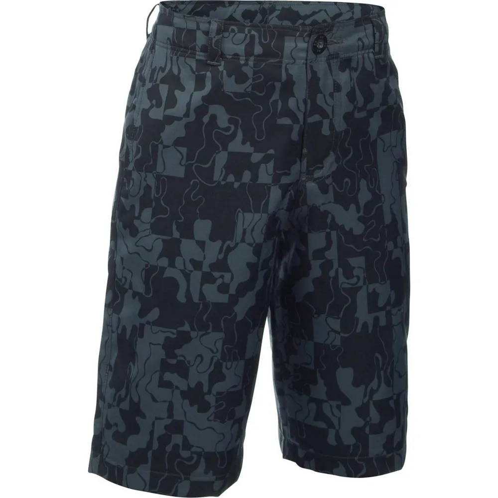 Boy's Medal Play Printed Shorts