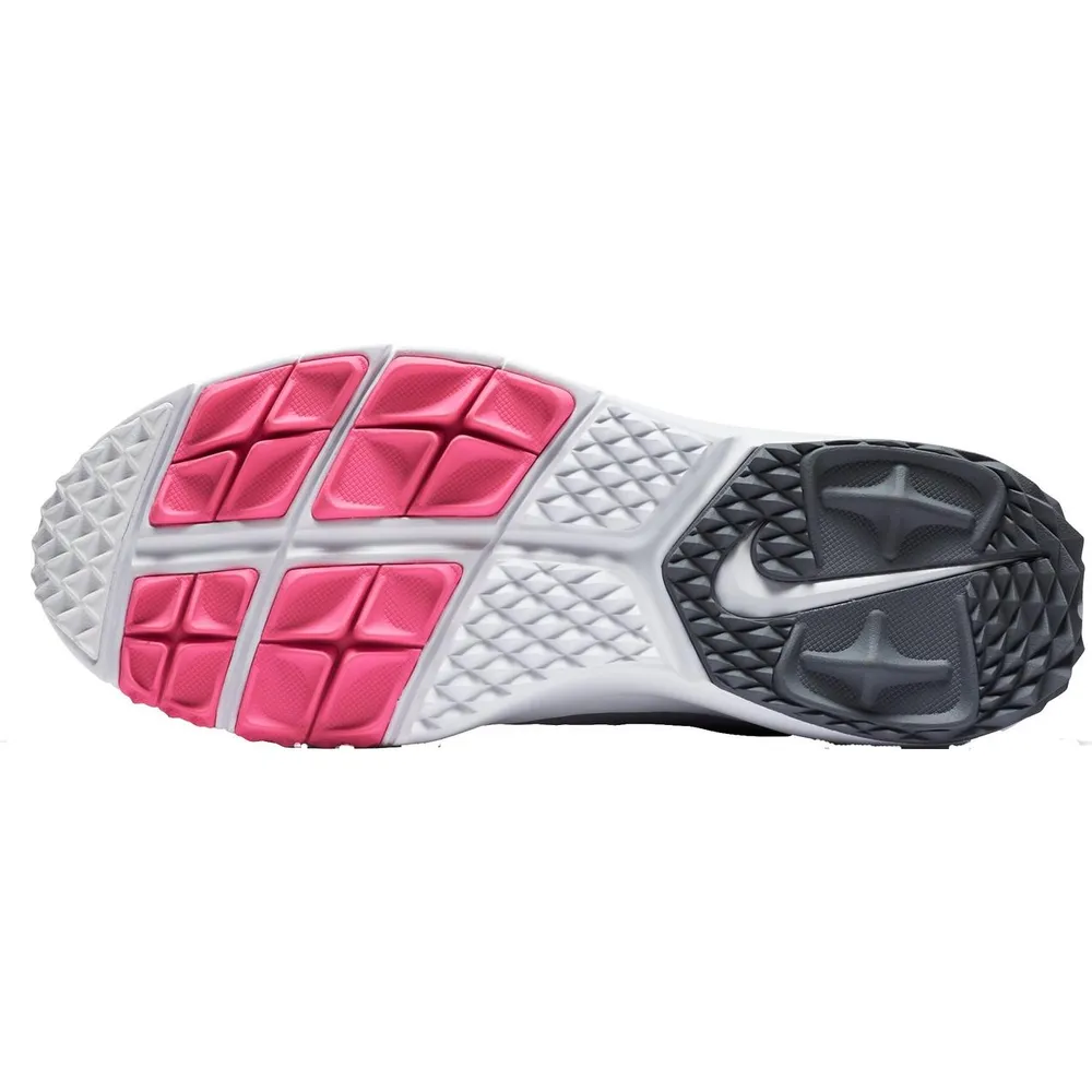 Women's FI Impact 2 Spikeless Golf Shoes - Wolf Gray/White/Pink Blast