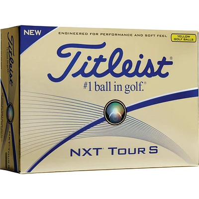NXT Tour S Golf Balls - Yellow