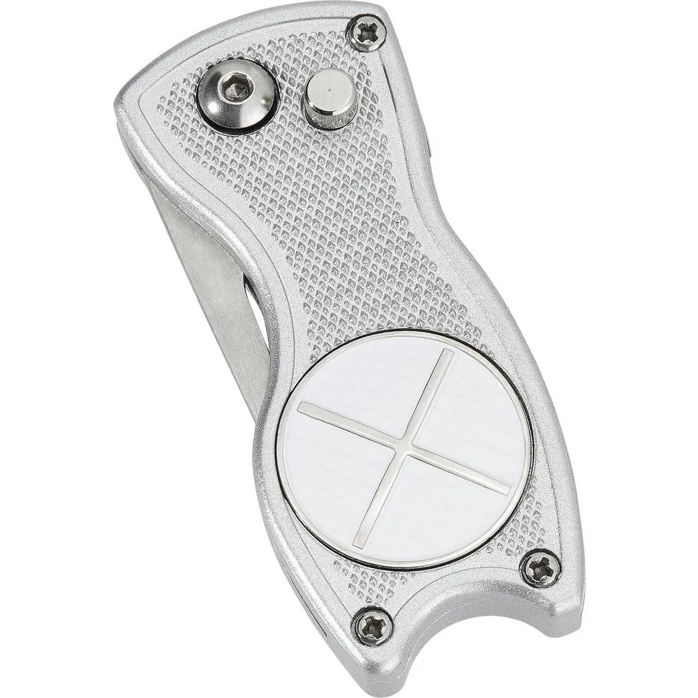 Metal Switchblade Divot Tool