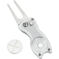 Metal Switchblade Divot Tool