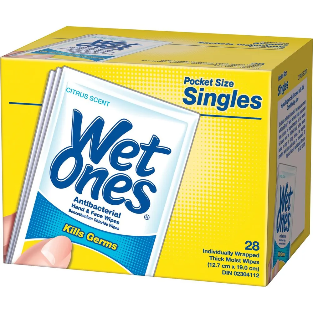 Citrus AntiBacterial Wipes 28pack