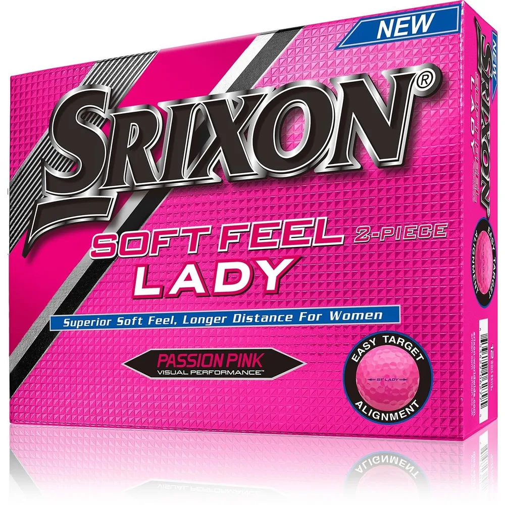 Soft Feel Lady Passion Pink Golf Balls