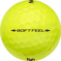 Soft Feel Tour Yellow Golf Balls