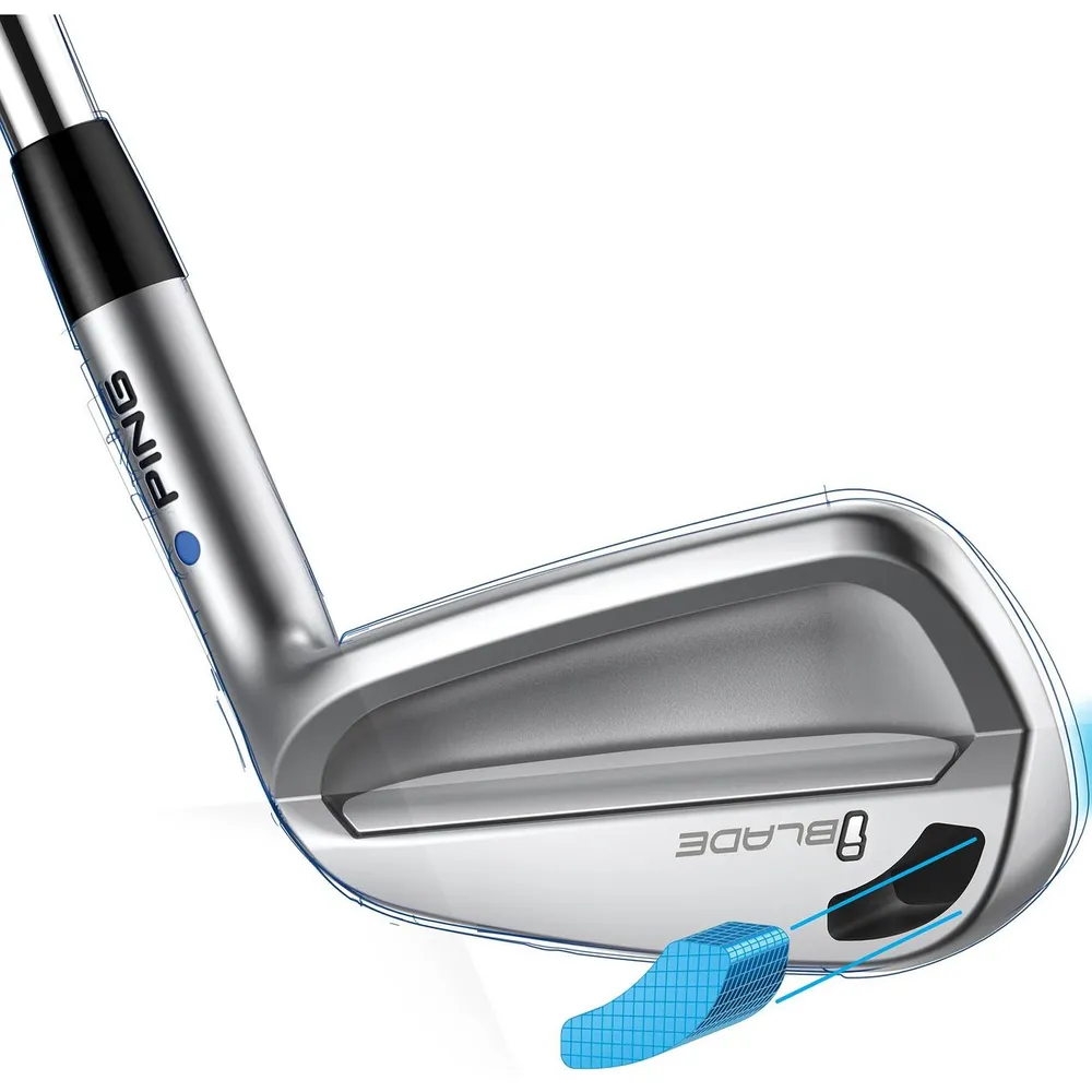 iBlade 4-PW Iron Set with Steel Shafts