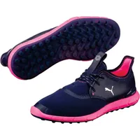 Women's Ignite Sport Spikeless Golf Shoe- Peacoat/Silver/Knockout Pink