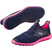 Women's Ignite Sport Spikeless Golf Shoe- Peacoat/Silver/Knockout Pink