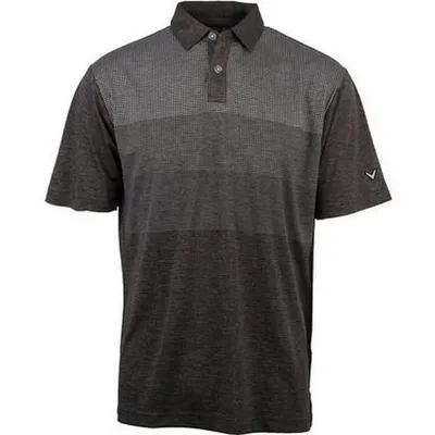 Men's Pixelated Blocked Short Sleeve Polo