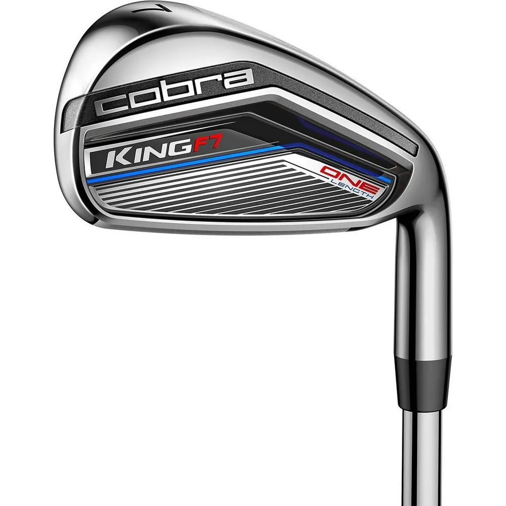 King F7 One Length 5-PW, GW Iron Set with Graphite Shafts