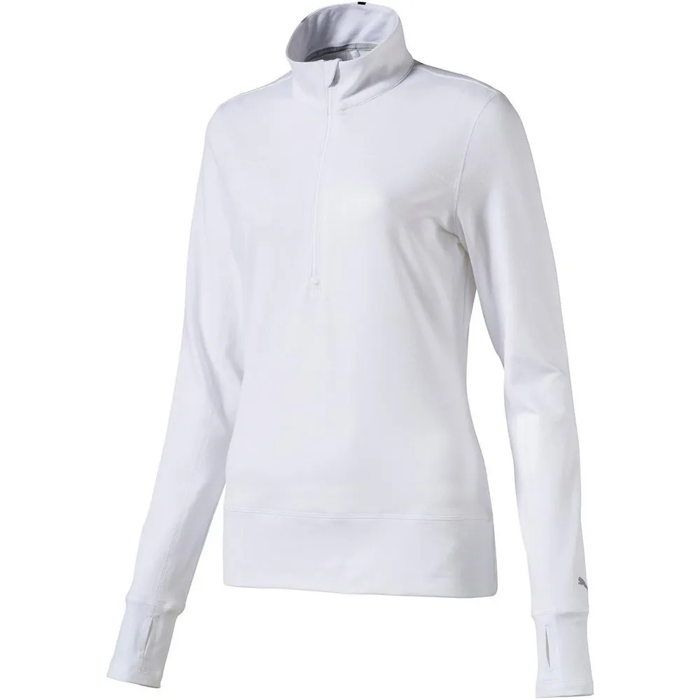 Womens Quarter Zip Long Sleeve Popover