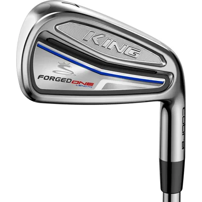 King Forged Single Length 4-PW, GW Iron Set with Steel Shafts