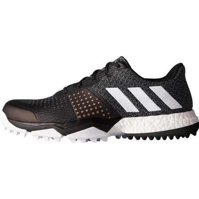 Men's Adipower Sport Boost 3 Spikeless Golf Shoe - Blk/Wht