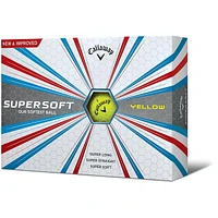 2017 Supersoft Golf Balls - Yellow