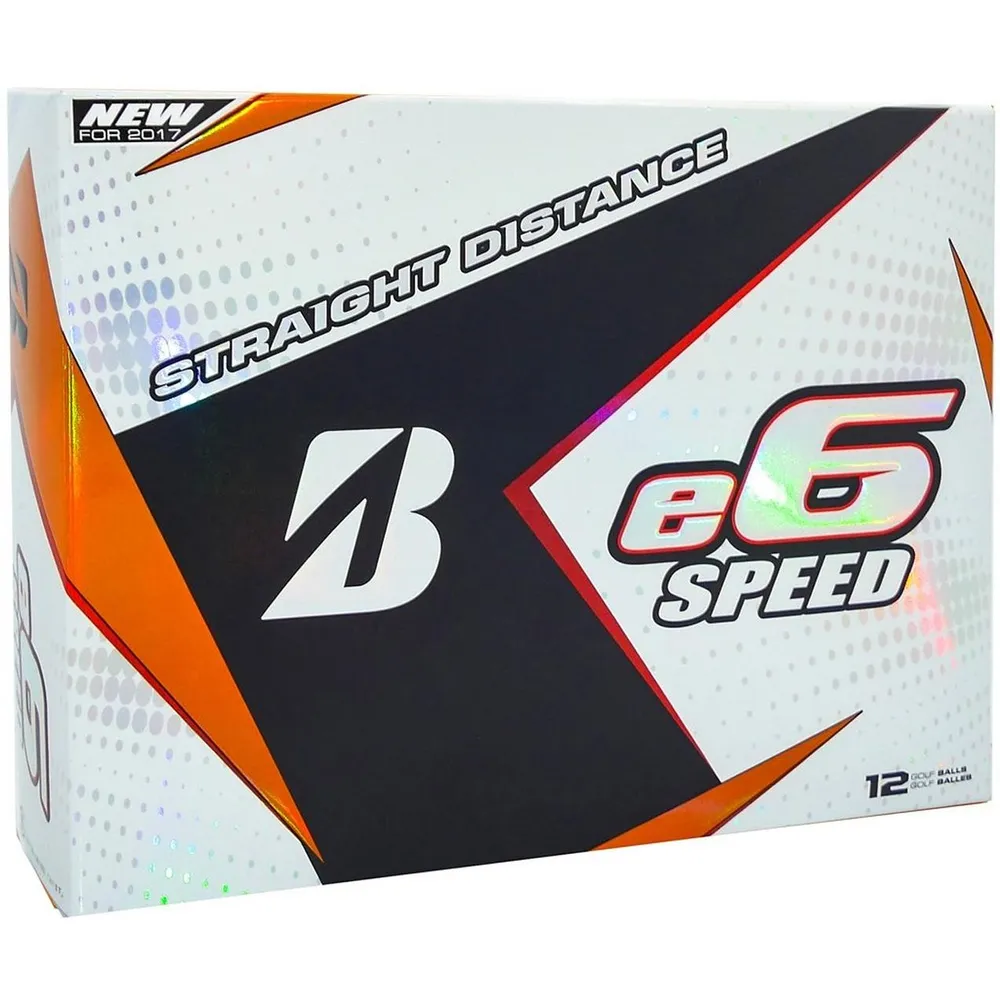 e6 Speed Golf Balls - White