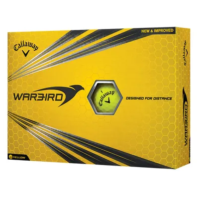2017 Warbird Golf Balls - Yellow