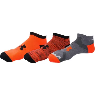 Men's Athletic Twisted No Show Socks - 3Pack