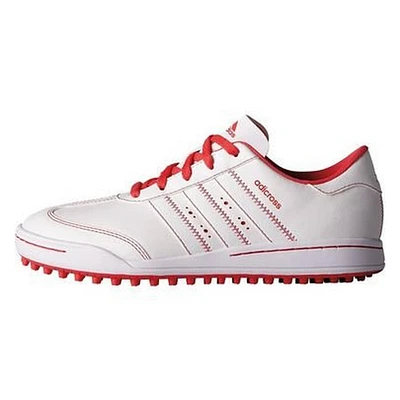 Juniors Girls' Adicross V Spikeless Golf Shoe - White/Pink