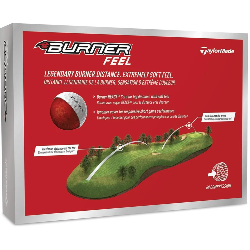 Burner Feel Golf Balls - White