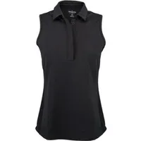 Women's Solid Sleeveless Racerback Polo