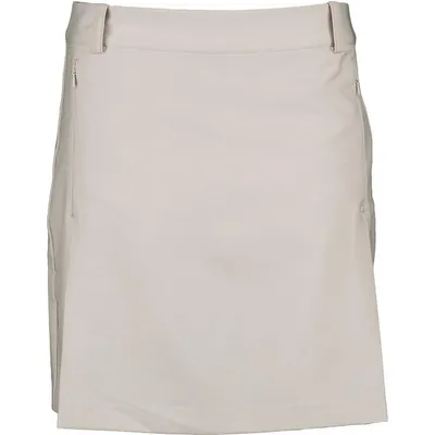 Women's Basic Stretch Woven Skort