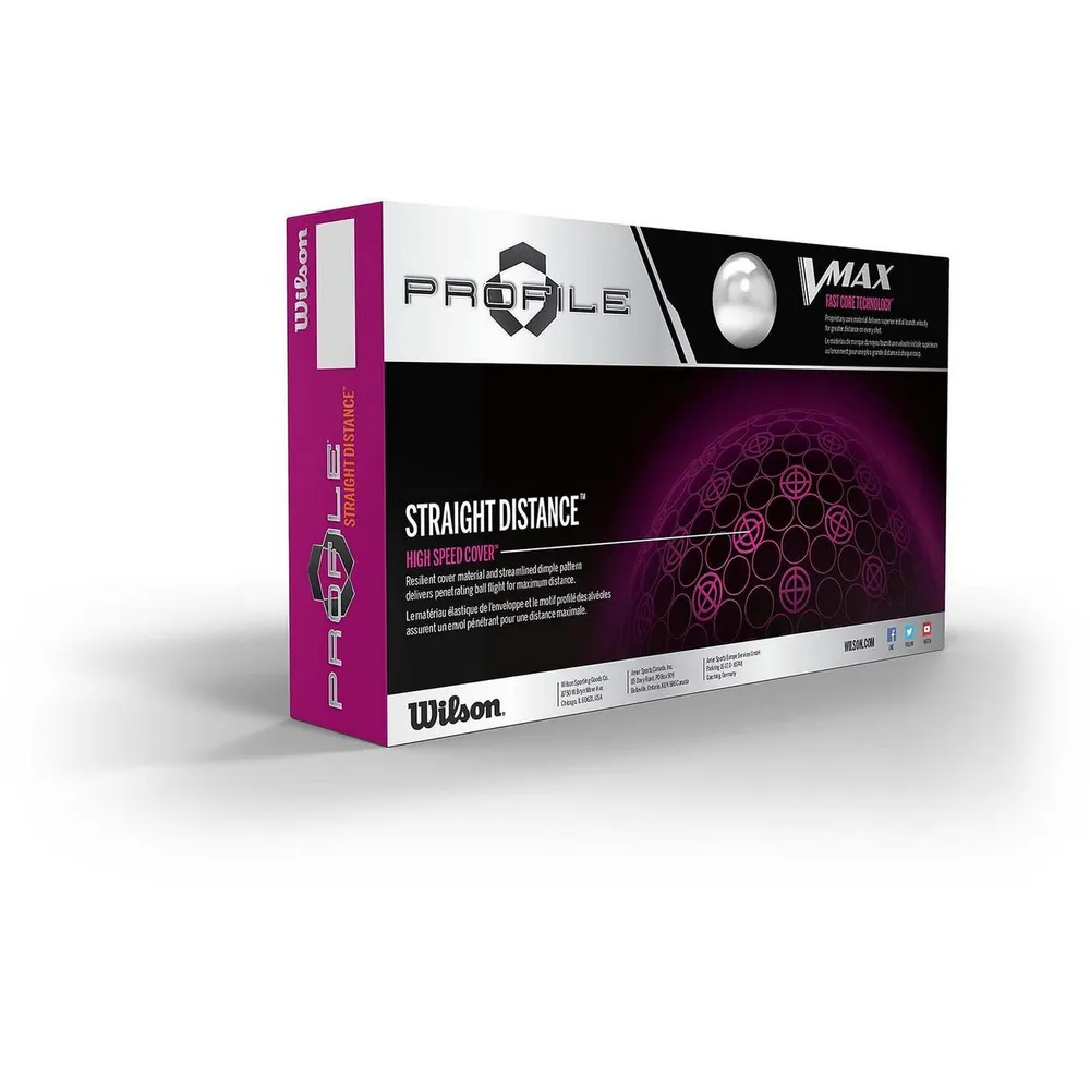 Women's Profile V-Max Golf Balls