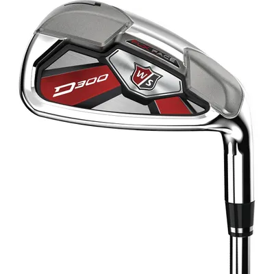 D300 4-PW, GW Iron Set with Graphite Shafts