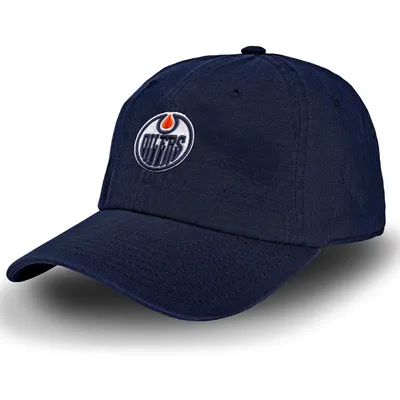 Men's Racing Stripe Edmonton Oilers Cap