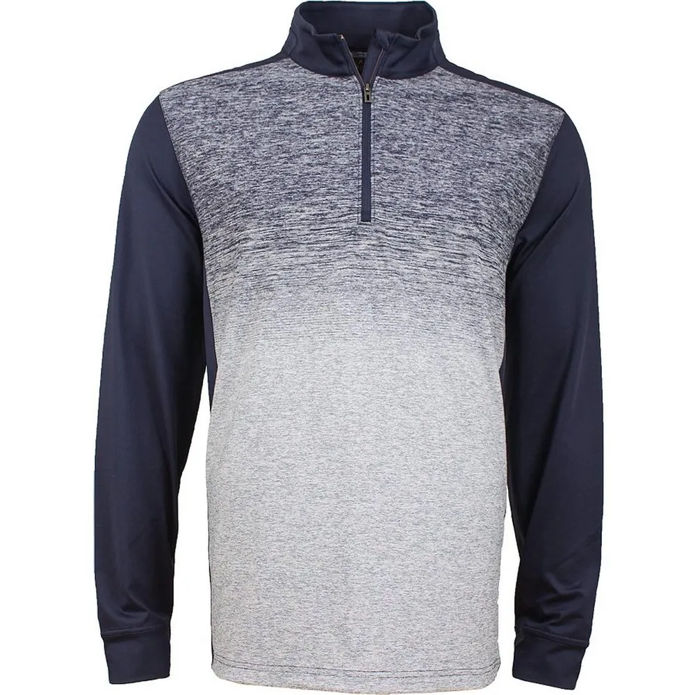 GREG NORMAN Men's Fashion Heathered Quarter-Zip Sweater