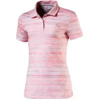 Girls Watercolour Short Sleeve Polo