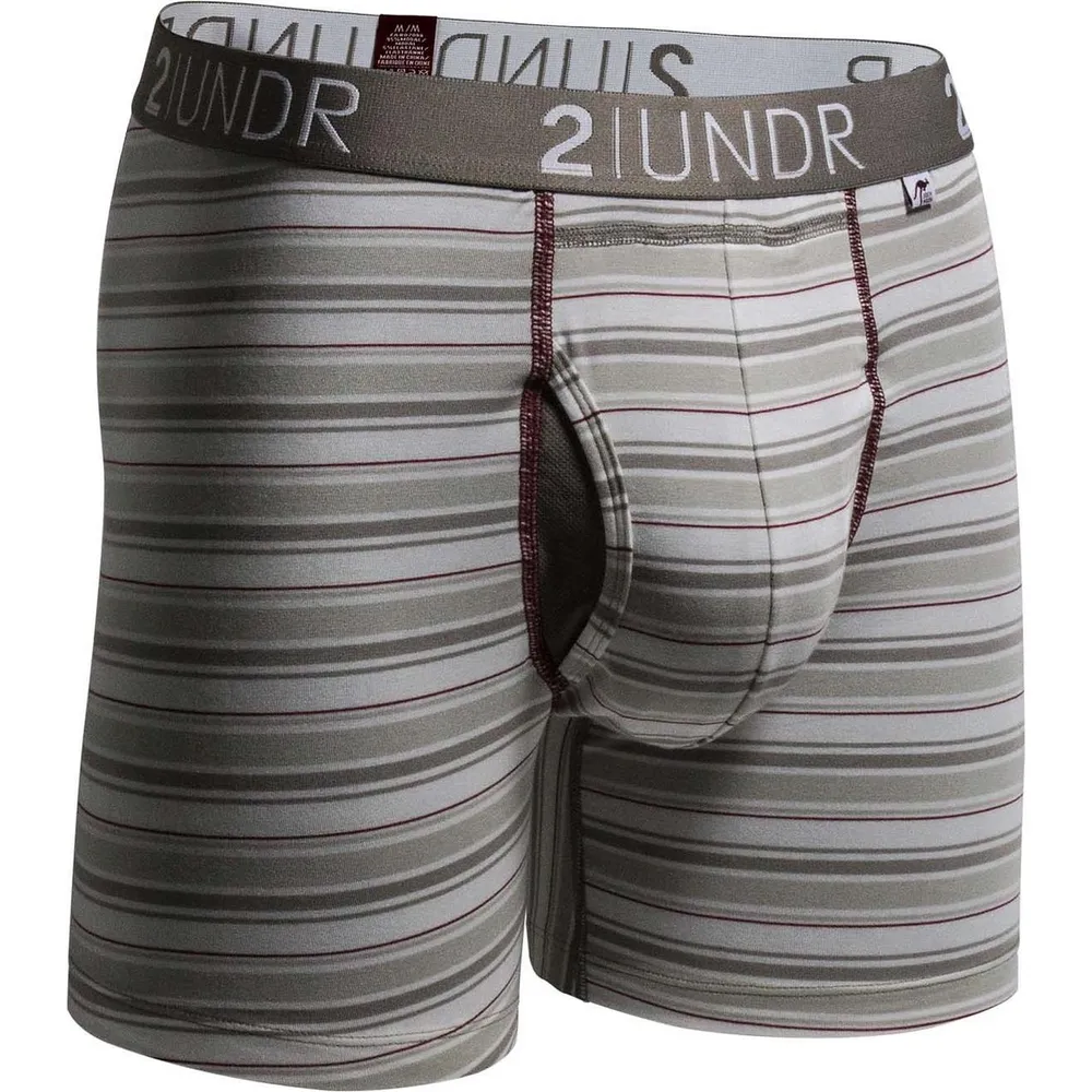 Men's Swing Shift Striped Boxer Briefs