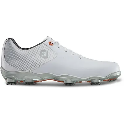 Men's DNA Helix Spiked Golf Shoe - White/Silver