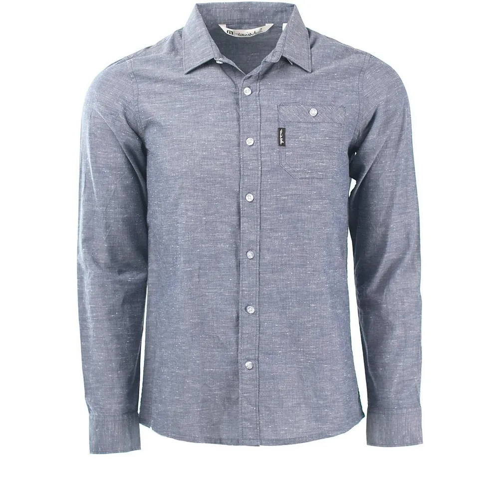 Men's Theron Heathered Woven Shirt