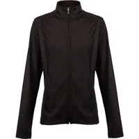 Women's Tonal Stripe Full Zip Mock