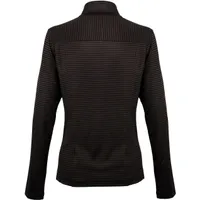 Women's Tonal Stripe Full Zip Mock