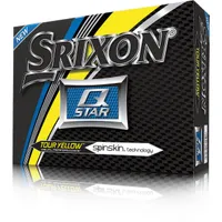 Q-Star 4 Golf Balls - Yellow