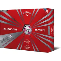 Chrome Soft Truvis Pink 12PK Golf Balls