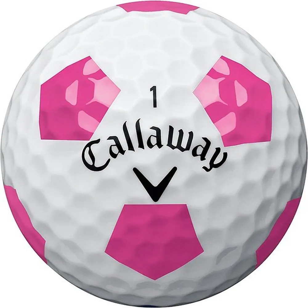 Chrome Soft Truvis Pink 12PK Golf Balls