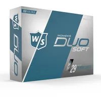 Women's DUO Soft Golf Balls - White