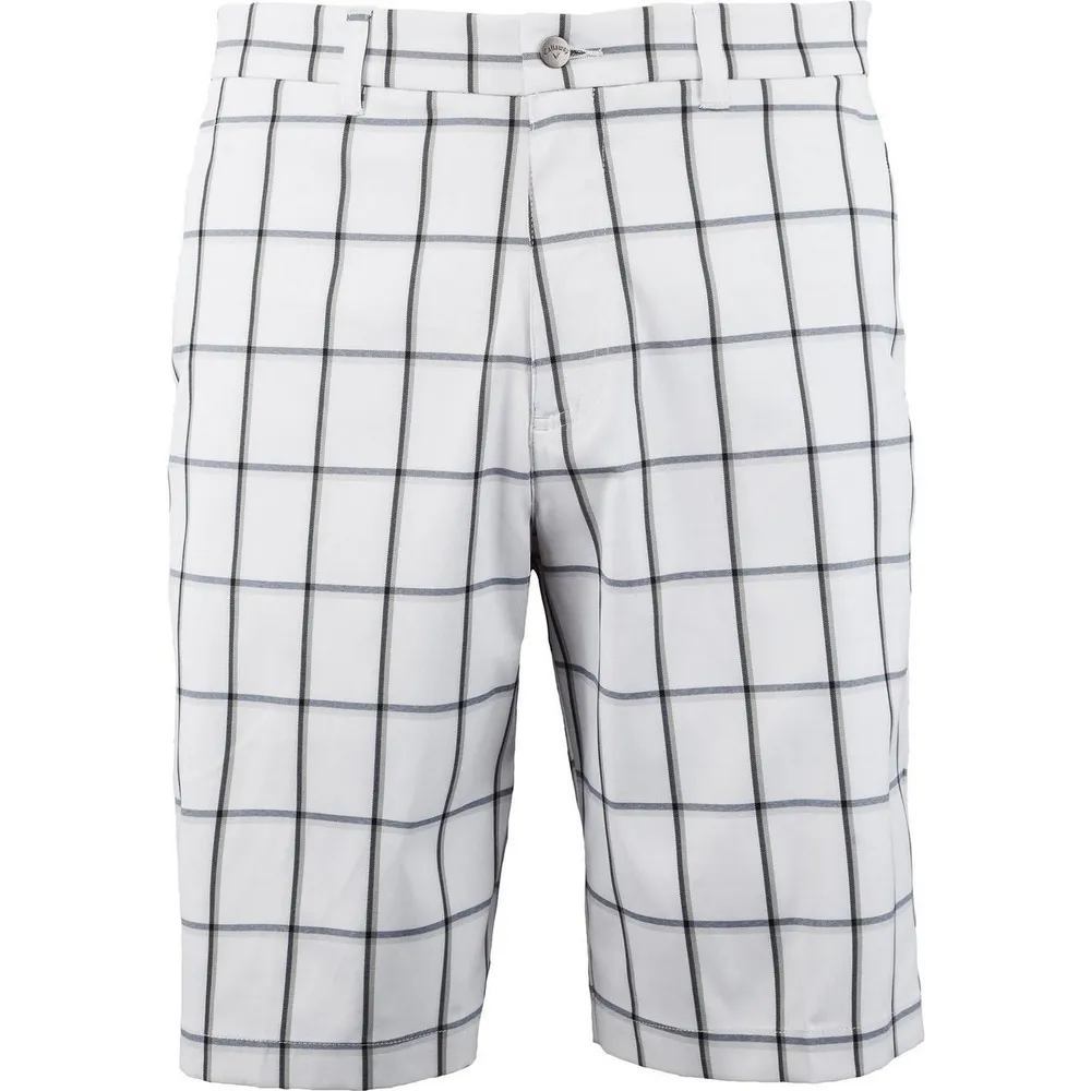 Men's Herringbone Plaid Shorts