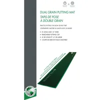 Dual Grain Putting Mat