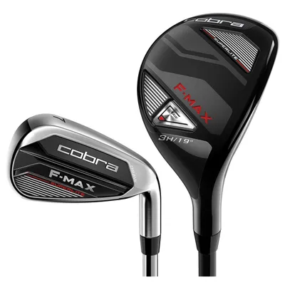 F-MAX 4-PW, SW Combo Superlite Iron Set with Graphite Shafts