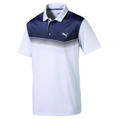 Men's Road Map Short Sleeve Polo