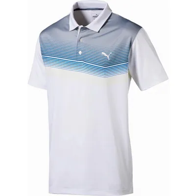 Men's Road Map Short Sleeve Polo