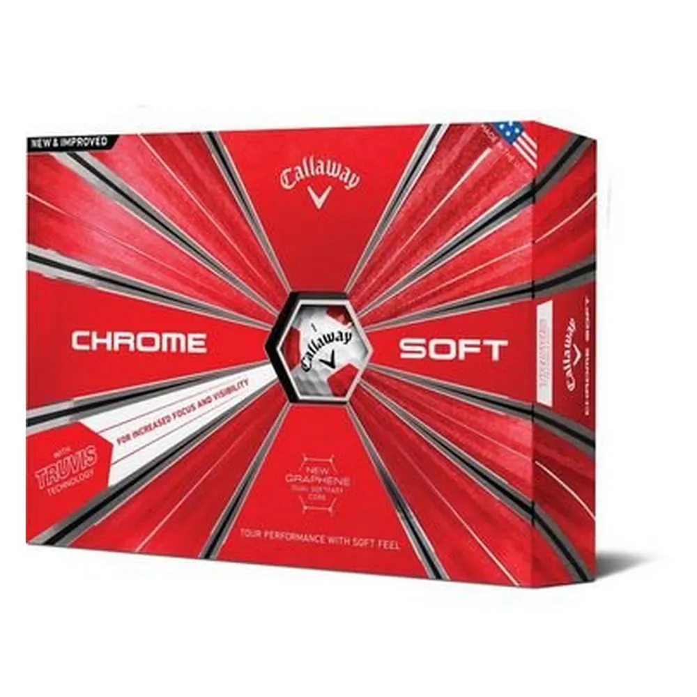 Chrome Soft Truvis Golf Balls