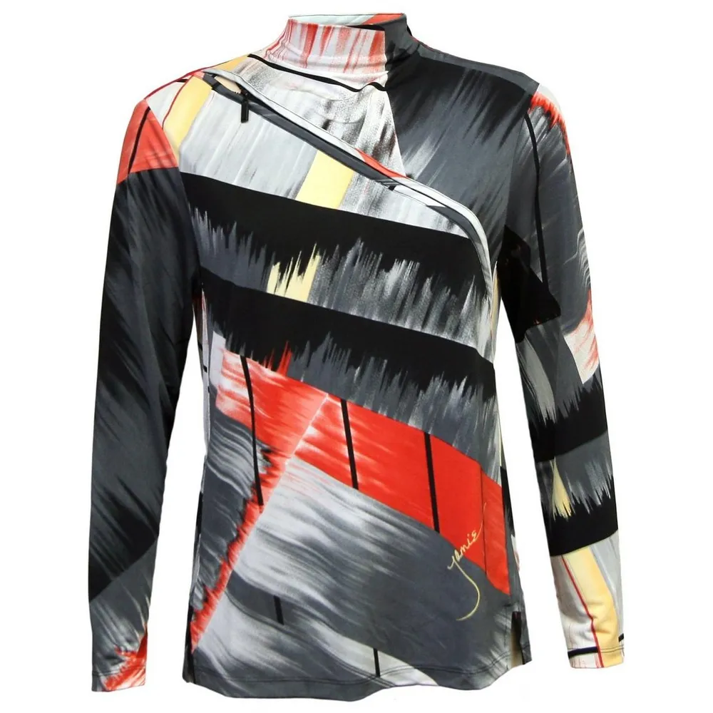 Women's Printed Long Sleeve Top